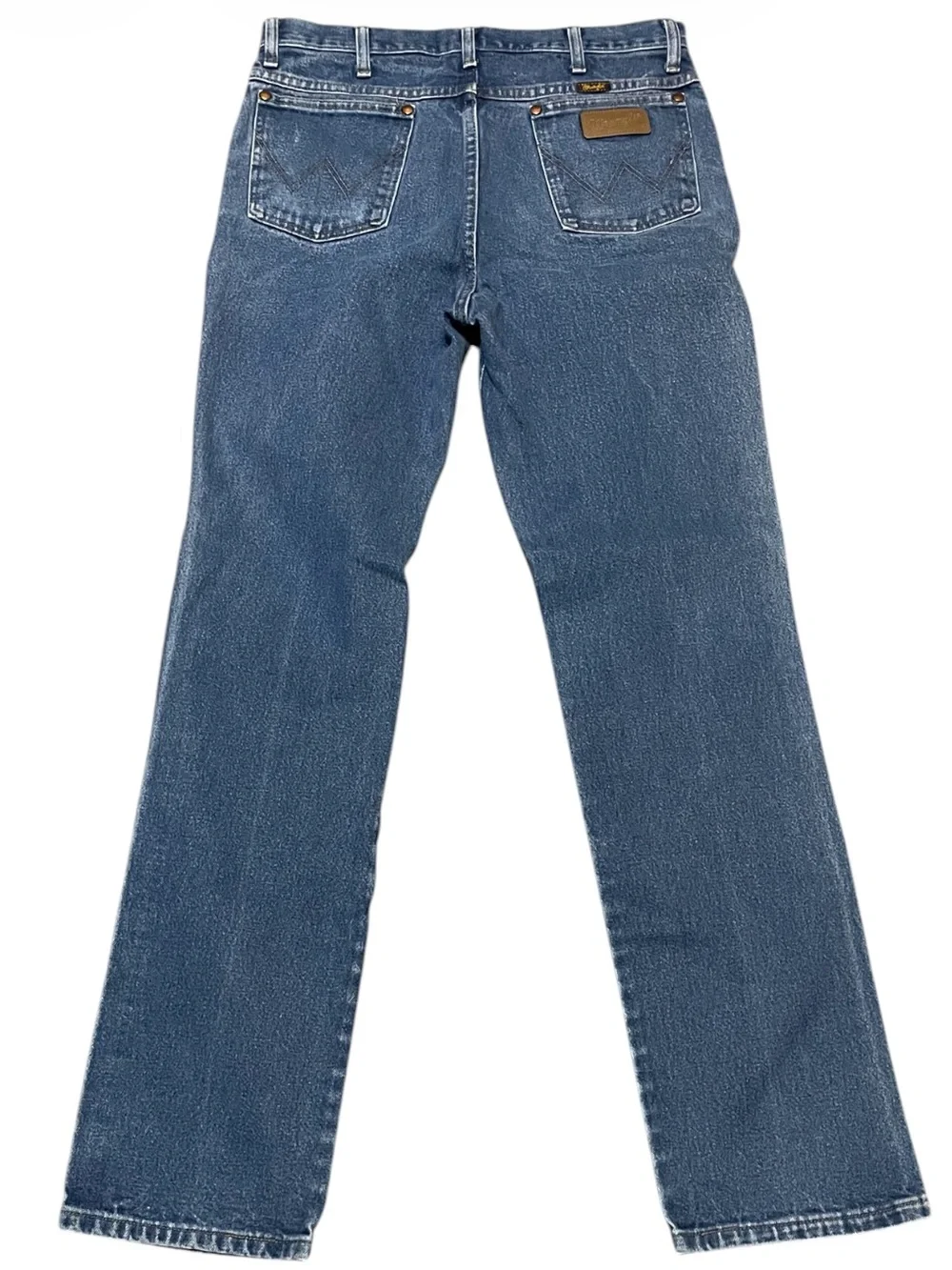 Men's Wrangler Cowboy Cut Slim Fit Jeans Prewashed Indigo 33 x 34 936PWD